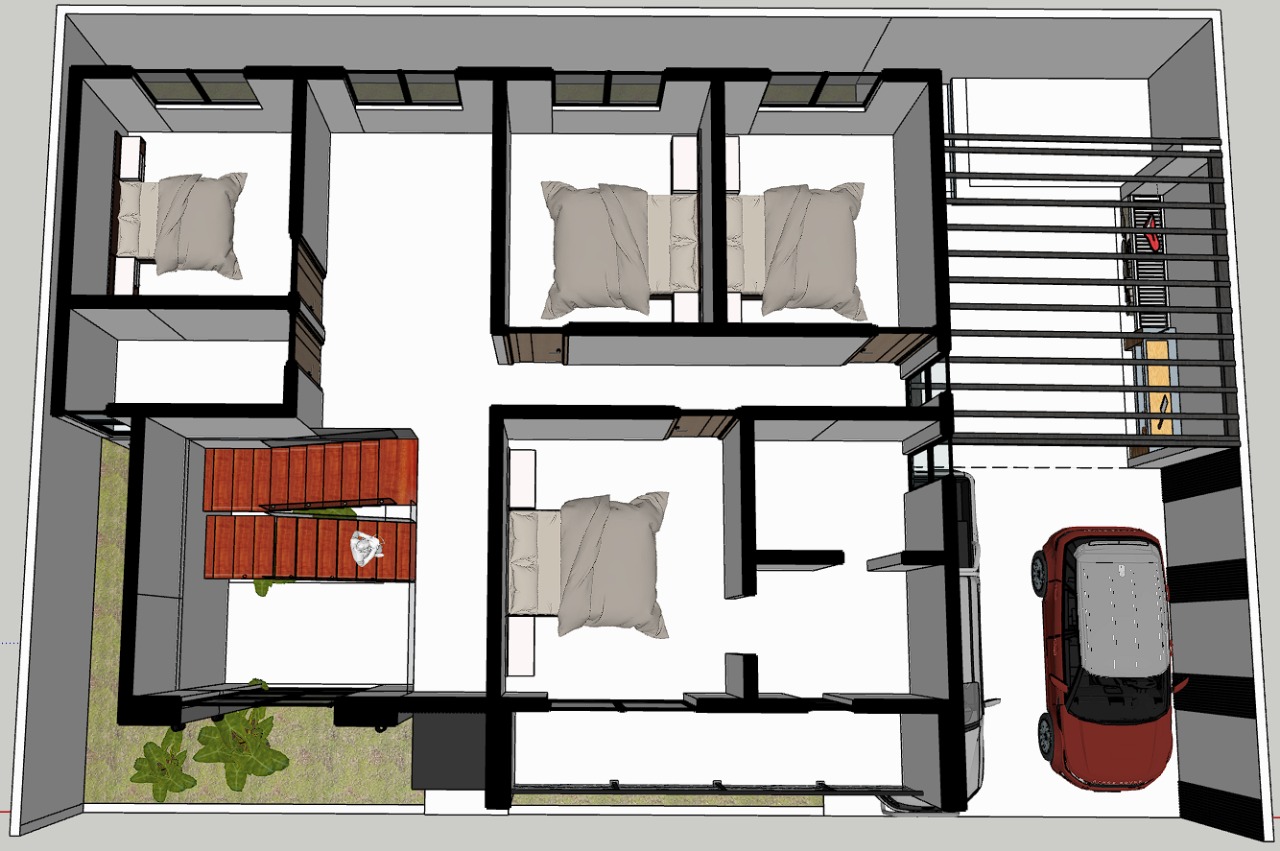 Cocina del Modelo de Vivienda TARUMA